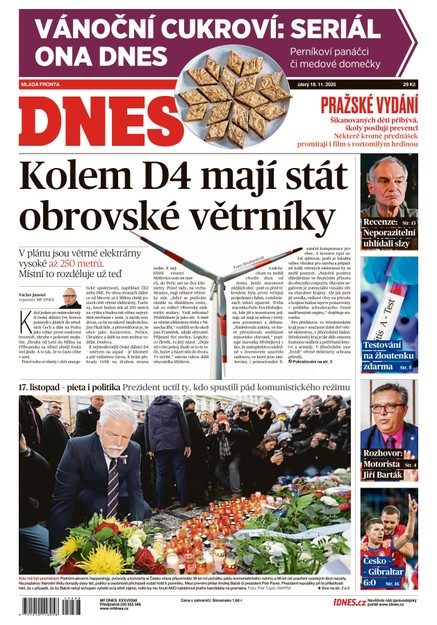 MF DNES - 18.11.2025