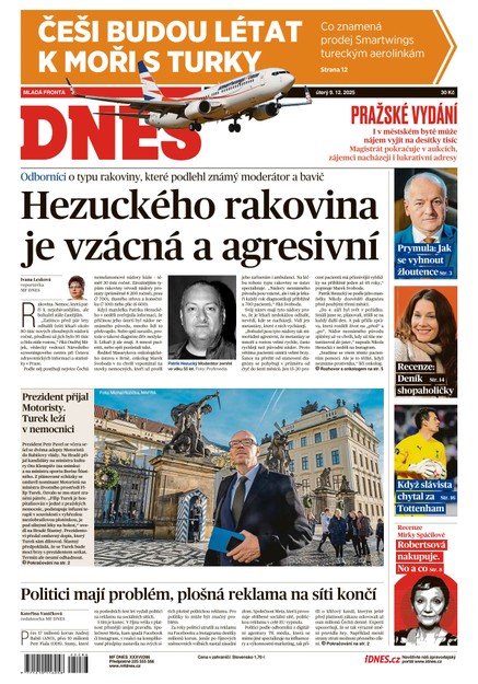 MF DNES - 09.12.2025