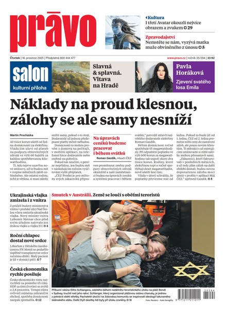 Deník Právo - 18.12.2025