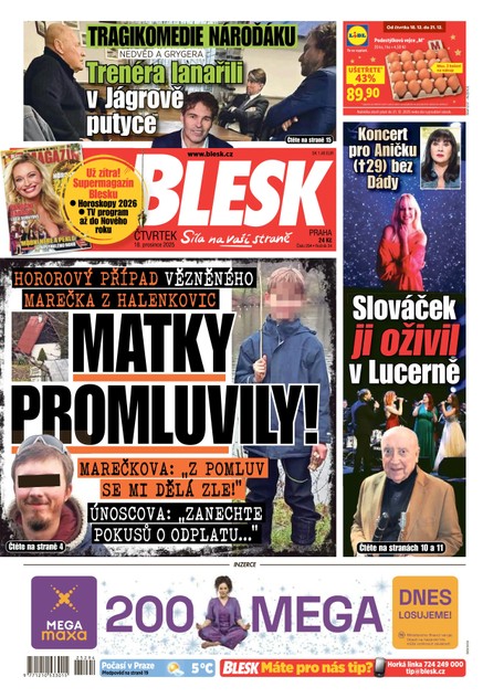 Blesk - 18.12.2025