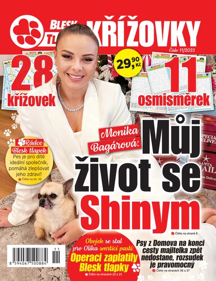  Blesk Tlapky Křížovky - 11/2025