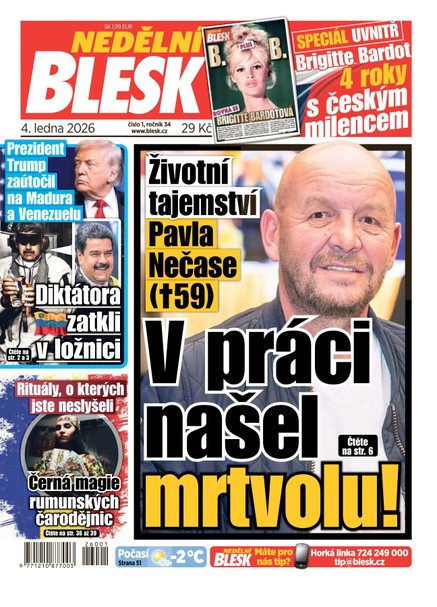 NEDĚLNÍ BLESK - 04.01.2026