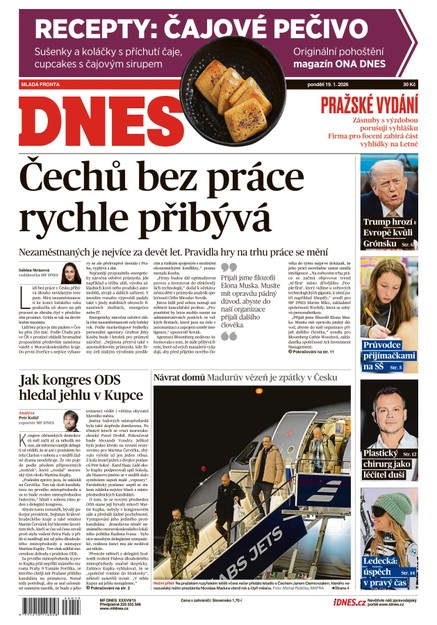MF DNES - 19.01.2026