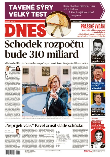 MF DNES - 27.01.2026