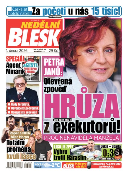NEDĚLNÍ BLESK - 01.02.2026