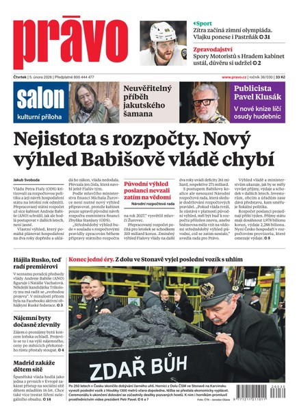 Deník Právo - 5.2.2026