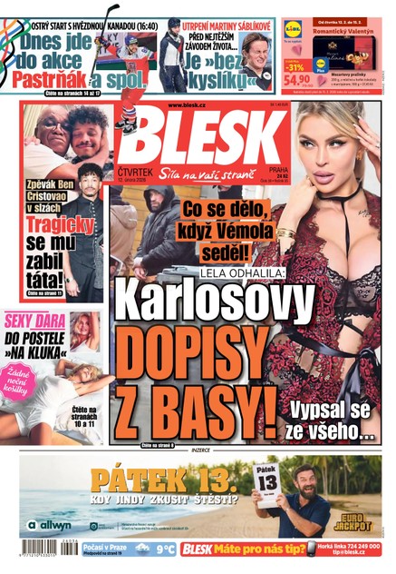 Blesk - 12.02.2026