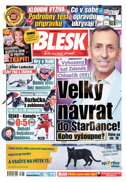 Blesk - 13.02.2026