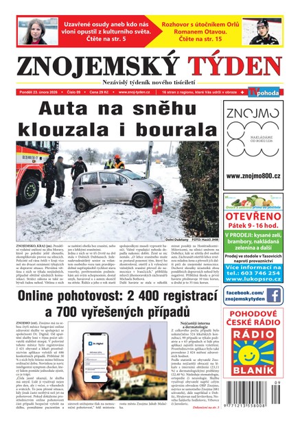 Znojemský týden 09/2026