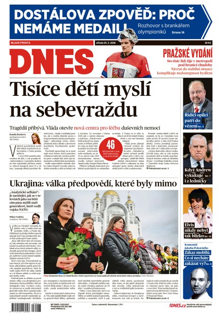 MF DNES - 25.02.2026