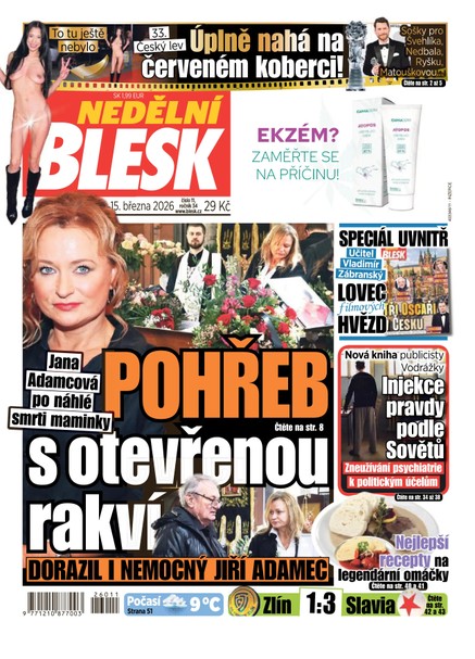 NEDĚLNÍ BLESK - 15.03.2026