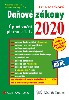 Daňové zákony 2020