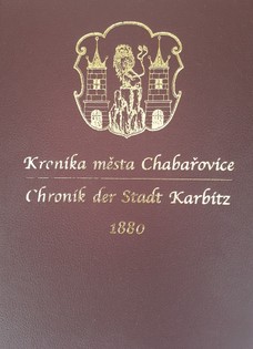 Kronika města Chabařovice z roku 1880