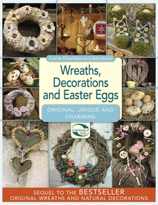 Wreaths, decorations and easter eggs