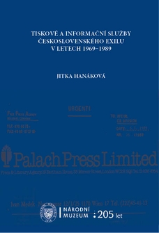 Tiskové a informační služby československého exilu v letech 1959-1989