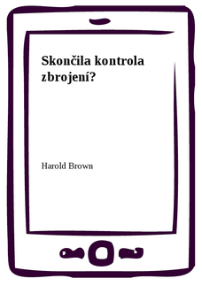 Skončila kontrola zbrojení?