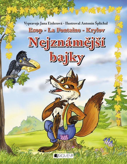 Nejznámější bajky – Ezop, La Fontaine, Krylov