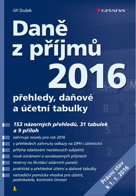 Daně z příjmů 2016