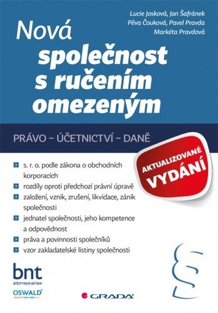 Nová společnost s ručením omezeným - aktualizované vydání