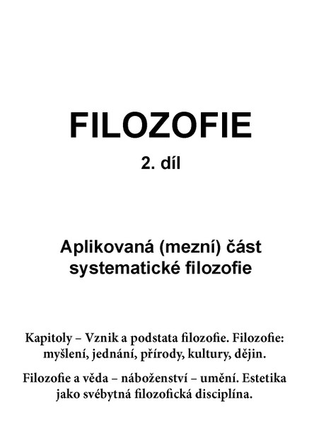 Filosofie 2. díl