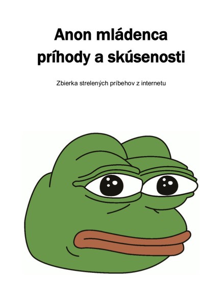 Anon mládenca príhody a skúsenosti