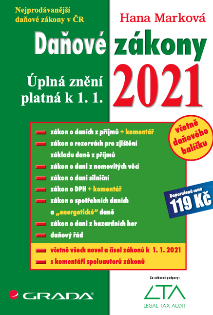 Daňové zákony 2021