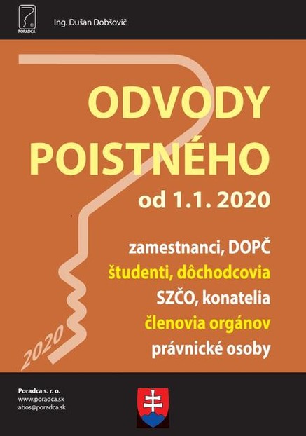 Odvody poistného (od 1.1.2020)