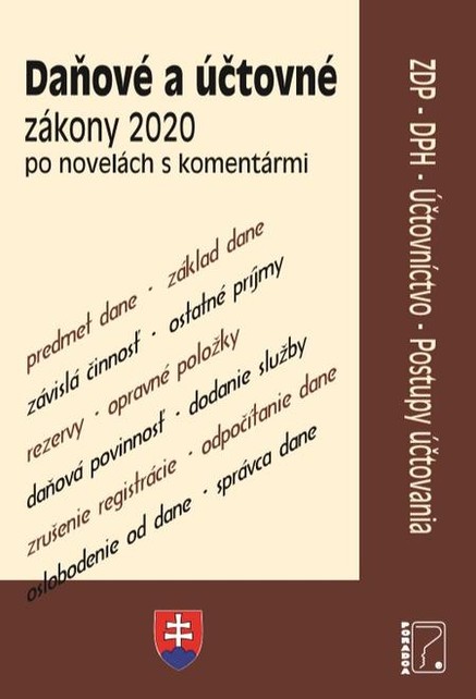 Daňové zákony 2020 s komentárom