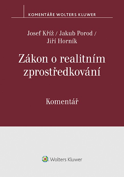 Zákon o realitním zprostředkování (č. 39/2020 Sb.). Komentář