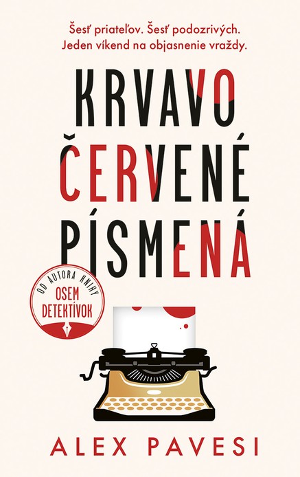 Krvavočervené písmená