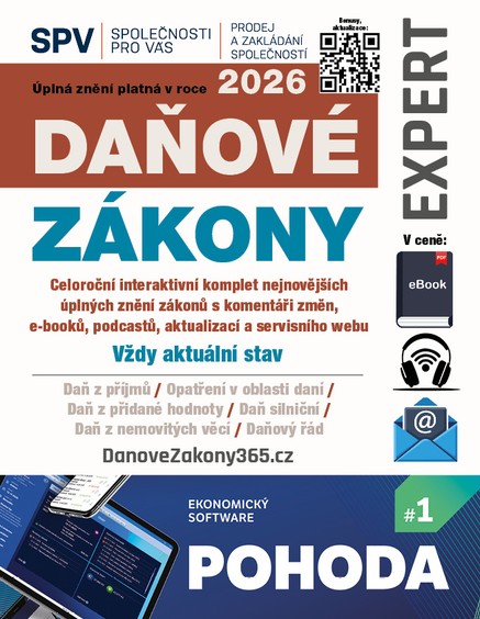 Daňové zákony 2026 Expert