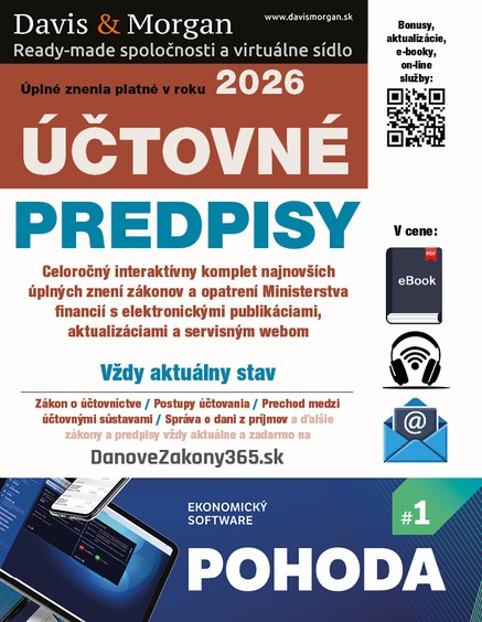 Účtovné predpisy 2026