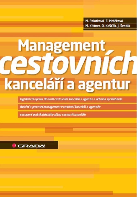 Management cestovních kanceláří a agentur