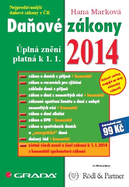 Daňové zákony 2014